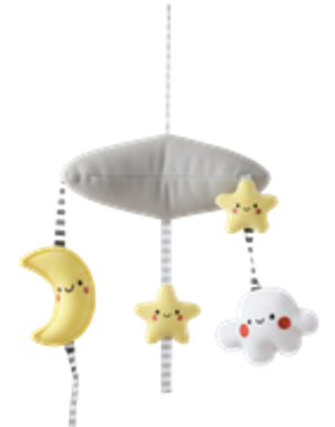 Hanging mobile crib